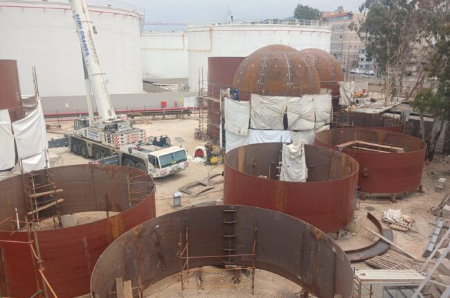 MOUNDED LPG STORAGE VESSELS FOR CORAL OIL COMPANY (5)