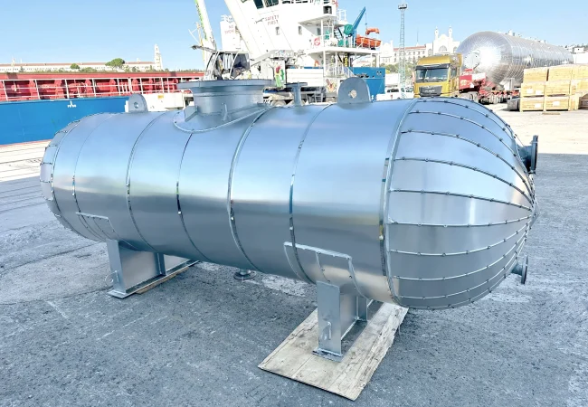 STEAM ACCUMULATOR AND CONDENSATE TANK PROJECT FOR ESSITY, GERMANY (7)
