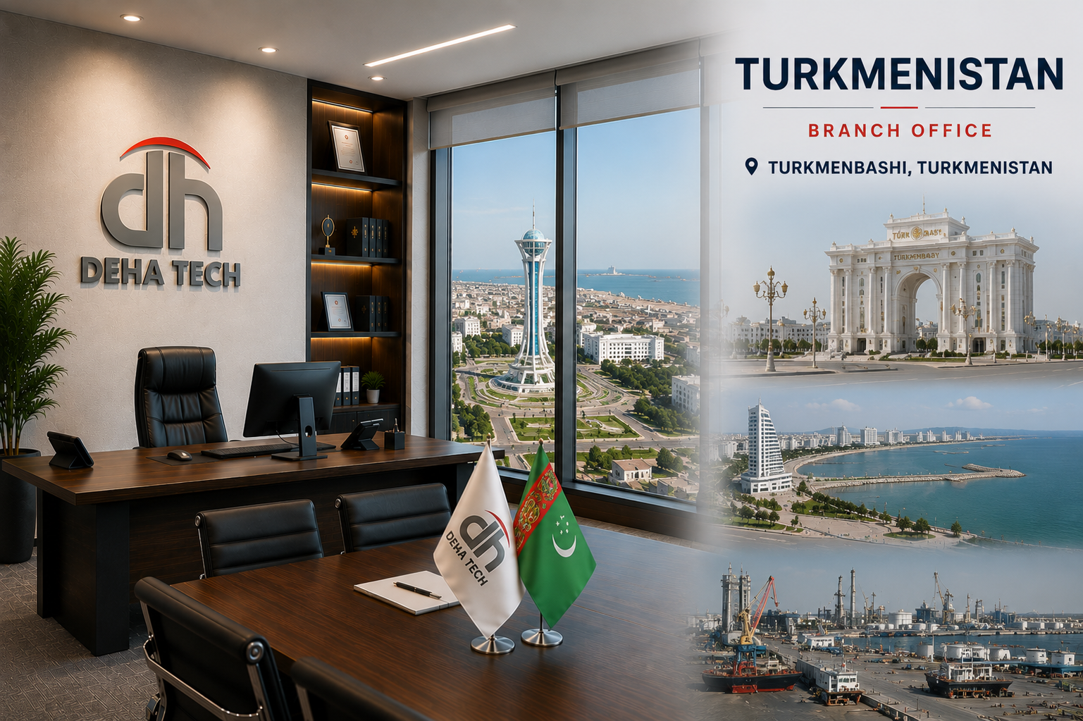 Deha Tech Turkmenbashi office, Turkmenistan